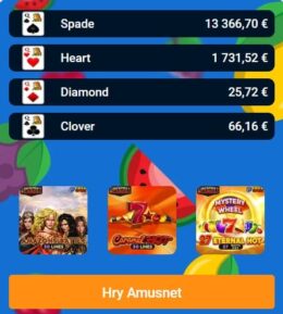 Amusnet Jackpoty v Tipsporte