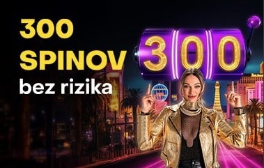 300 free spinov bez rizika vo Fortune