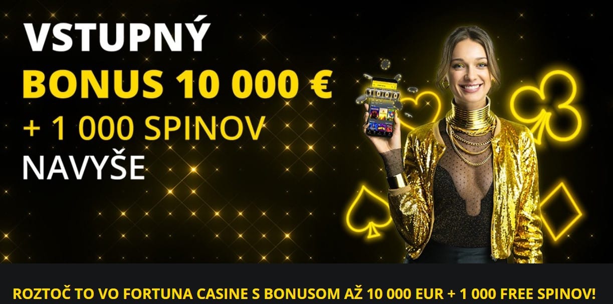 Fortuna - bonus do kasína