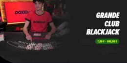 Live kasíno Grande Club Blackjack v Doxxbet