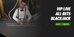 Live kasíno Vip live all bets Blackjack v Doxxbet