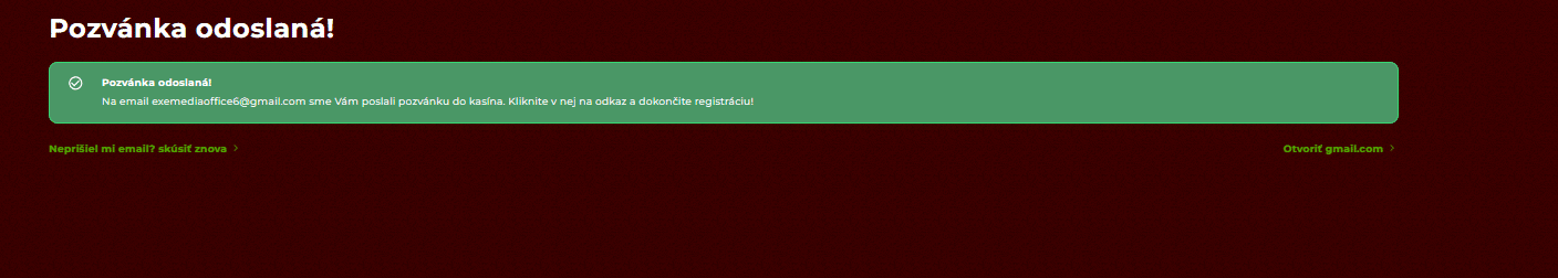 Pozvánka v Eurogold kasíne