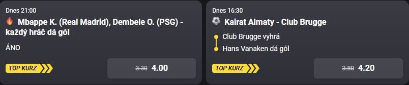 Kurzová stávka vo fortune