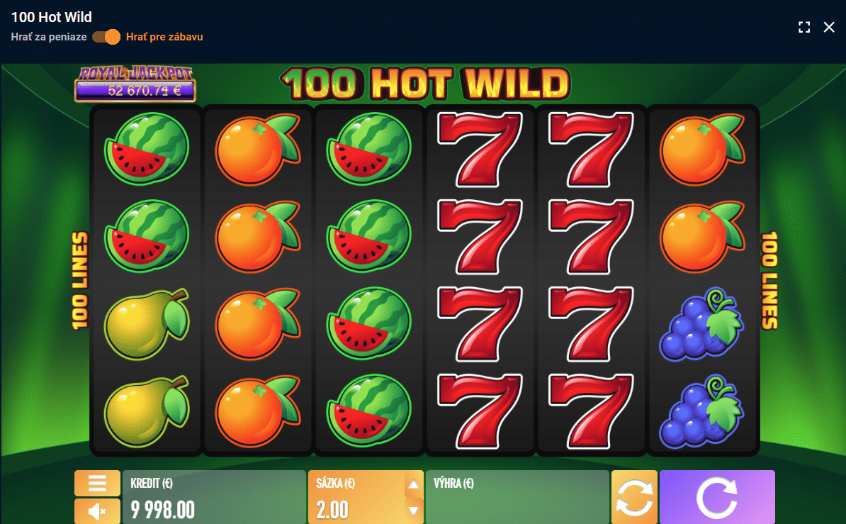 100 hot wild