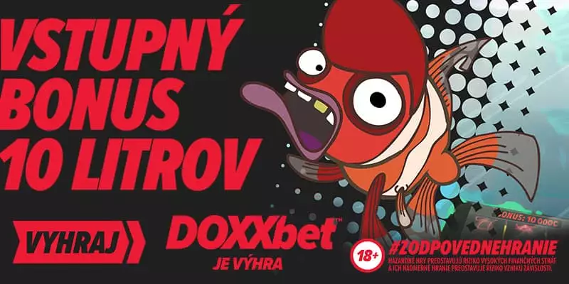 Vstupný bonus v Doxxbet kasíne