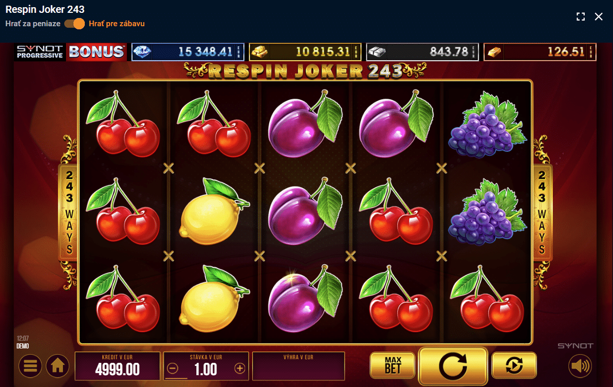 Respin Joker 243