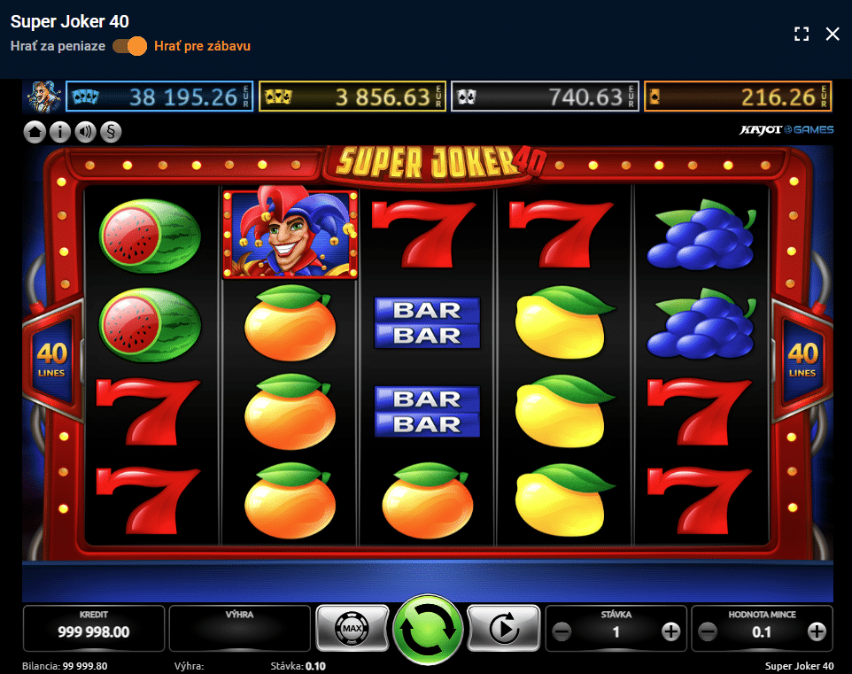 Super Joker 40