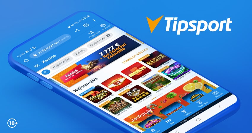 Tipsport mobilná aplikácia