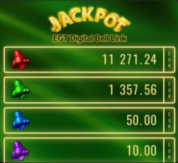EGT digital jackpot v Slovmaticu