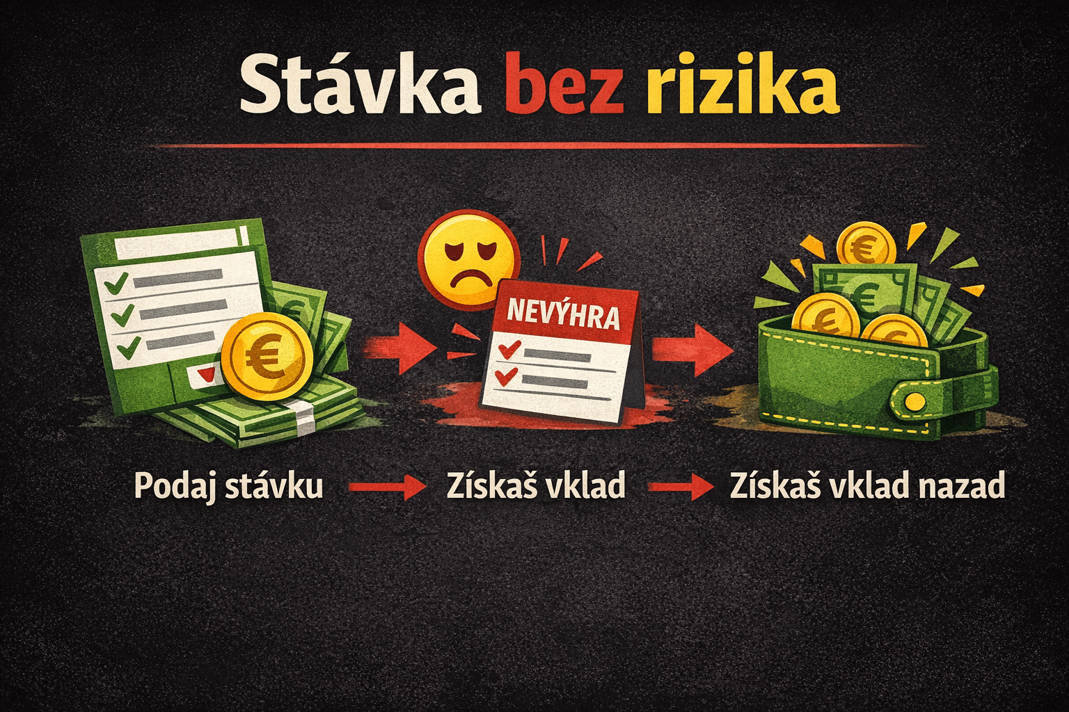 čo znamená stávka bez rizika