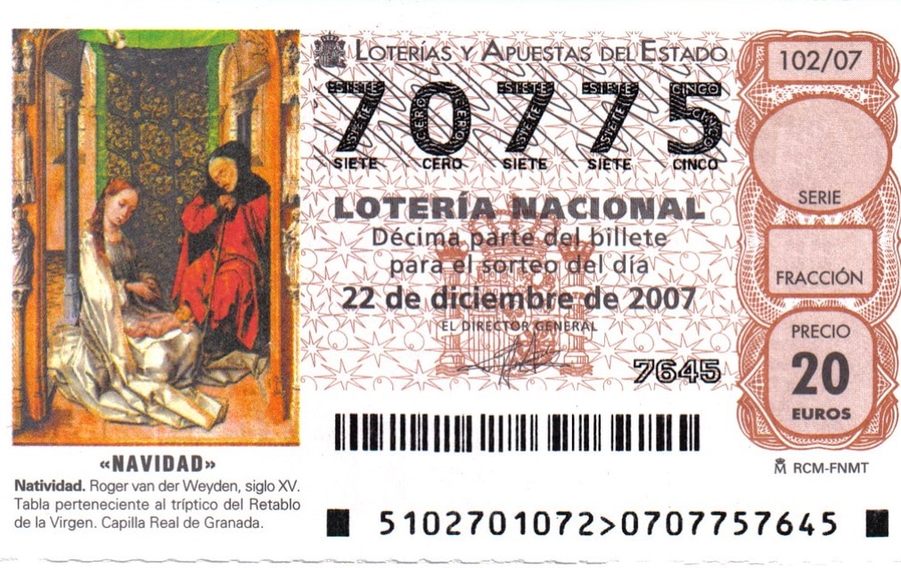 Décimo v lotérii El Gordo