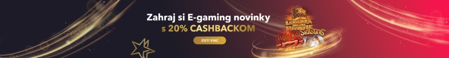 E-gaming DoubleStar Cashback akcia