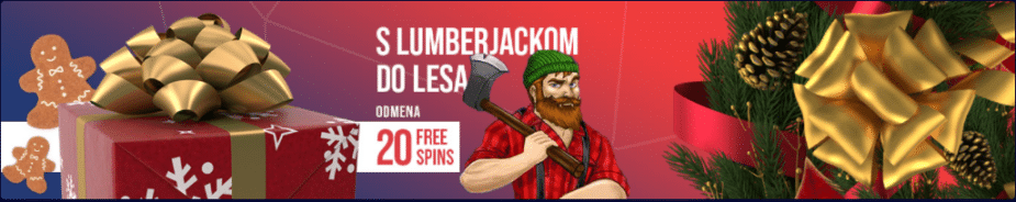 Lumberjack Olybet casino akcia