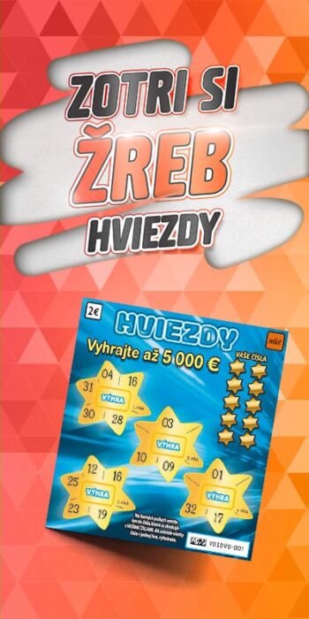 Žreb Hviezdy predná strana