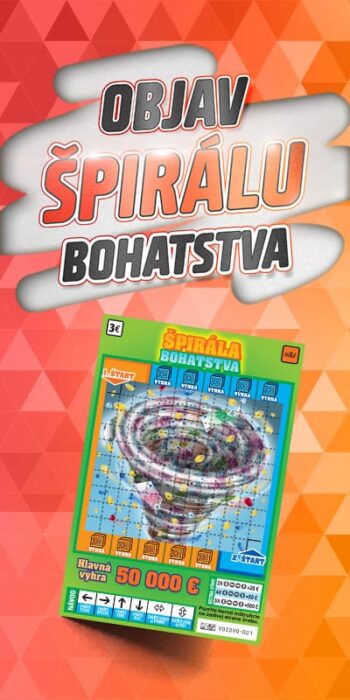 Žreb Špirála bohatstva predná strana