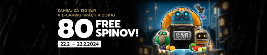 Slovmatic 80 free spinov