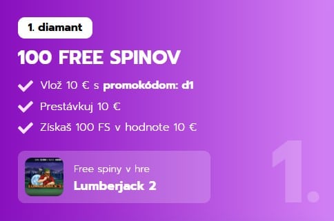 1. diamant v Slovmatic