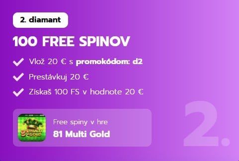 2. diamant v Slovmaticu