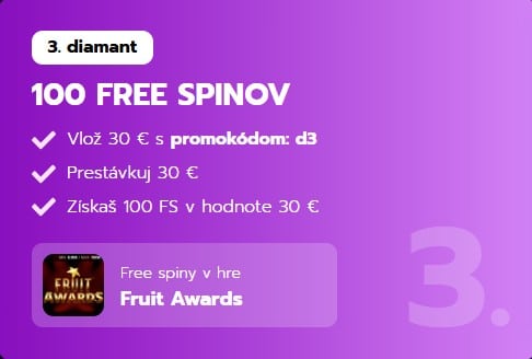 3. diamant v Slovmaticu