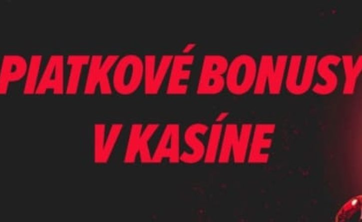 Piatkové bonusy v kasíne DOXXbet