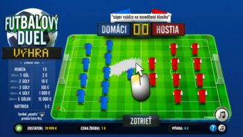 Žreb Futbalový duel nezotretý