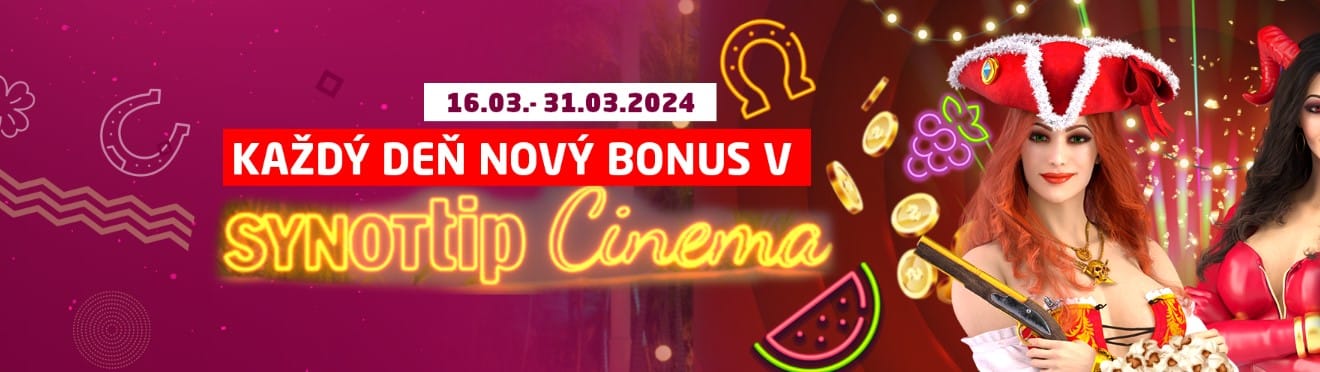 SynotTip cinema bonus piatok