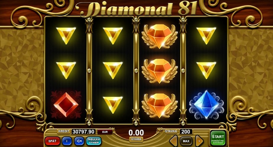 Diamonal 81 Oranžový diamant