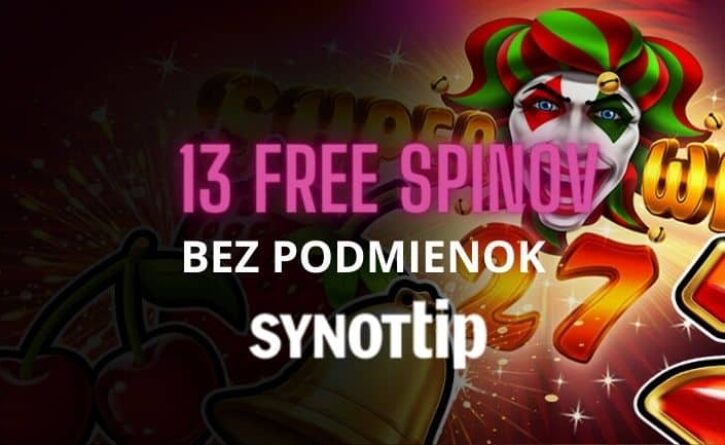 Synottip free spiny bez podmienok