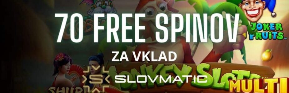 Slovmatic 70 free spinov