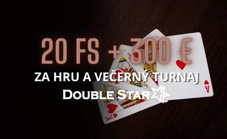 Freespiny a vecerny turnaj Doublestar