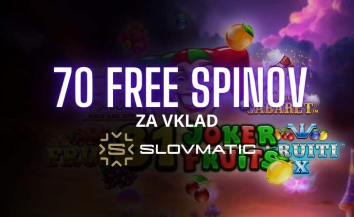 Freespiny slovmatic víkend