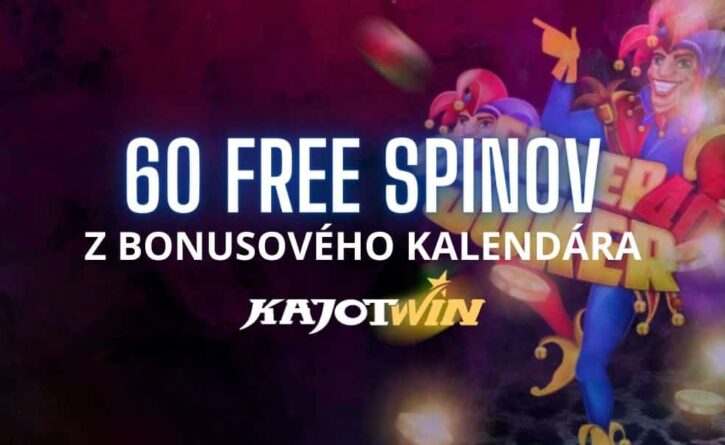 60 free spinov od KajotWin!