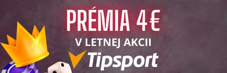 Prémia 4 € tipsport