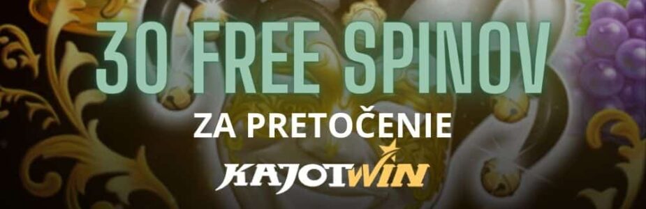 30 free spinov v kajotwin