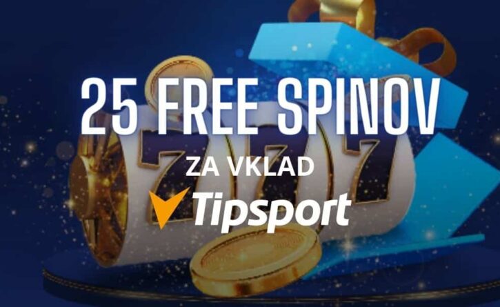 25 free spinov v Tipsport