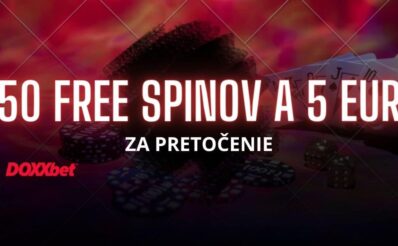 Doxxbet 50 free spinov 5 eur