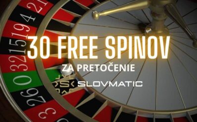 30 free spinov slovmatic
