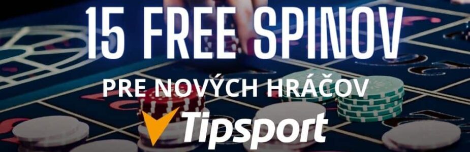 15 free spinov v Tipsport