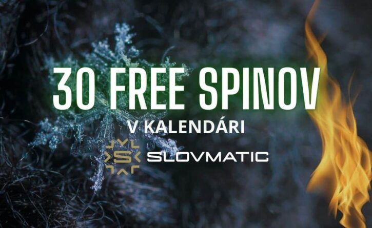 30 free spinov Slovmatic