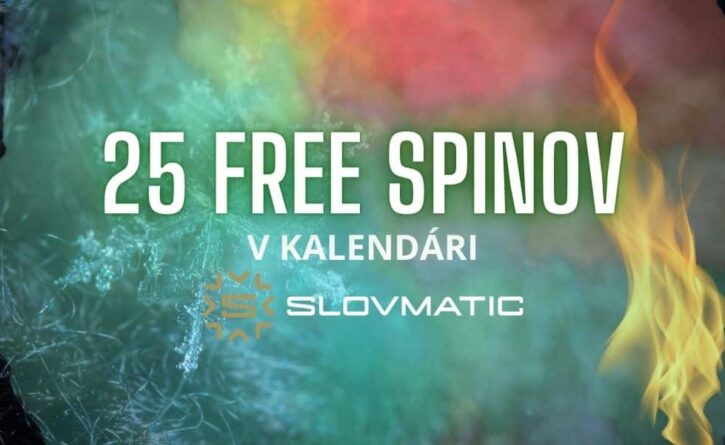 25 free spinov slovmatic