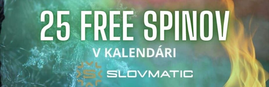 25 free spinov slovmatic