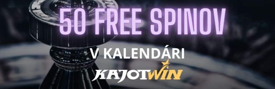 KajotWin 50 free spinov