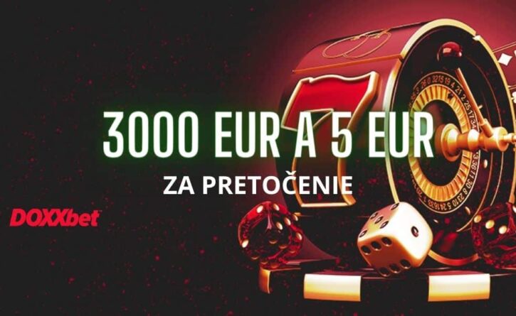 3000 eur a 5 eur DOXXbet