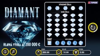 Žreb Diamant nezotretý