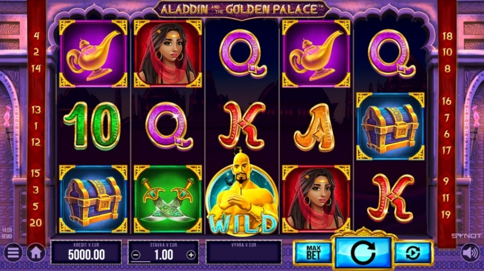 Aladdin and the Golden Palace od Synot