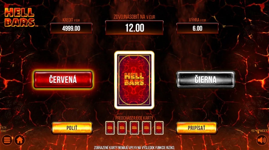 Hell Bars online automat Gamble