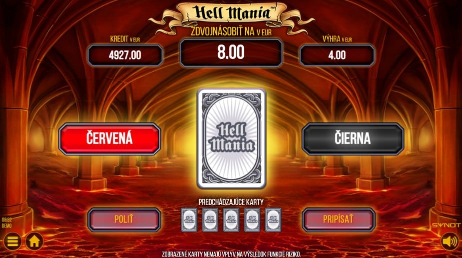 Hell Mania online automat Gamble