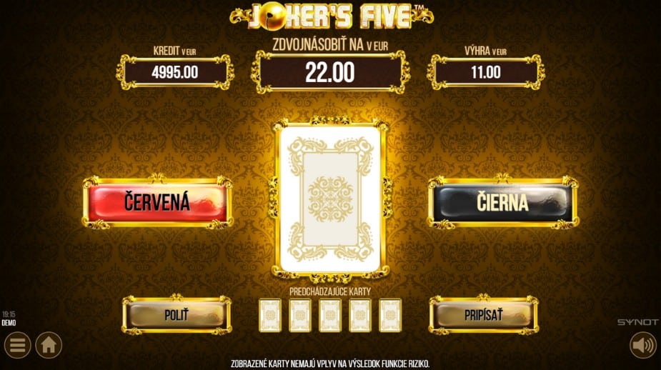 Joker’s Five online automat Gamble