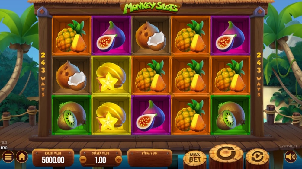 Monkey Slots online ukážka