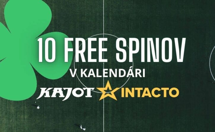 10 free spinov kajot intacto